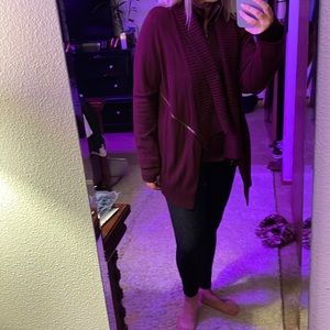 Maroon sweater